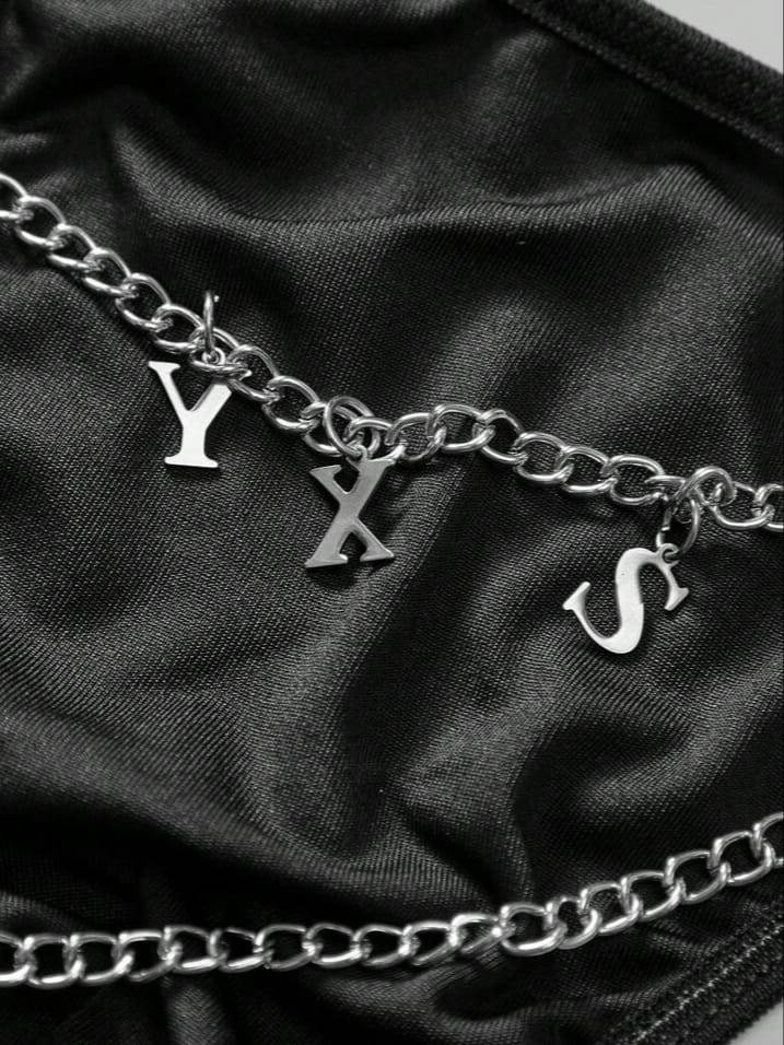 Men's Latter Chain Decore Sexy Underwear